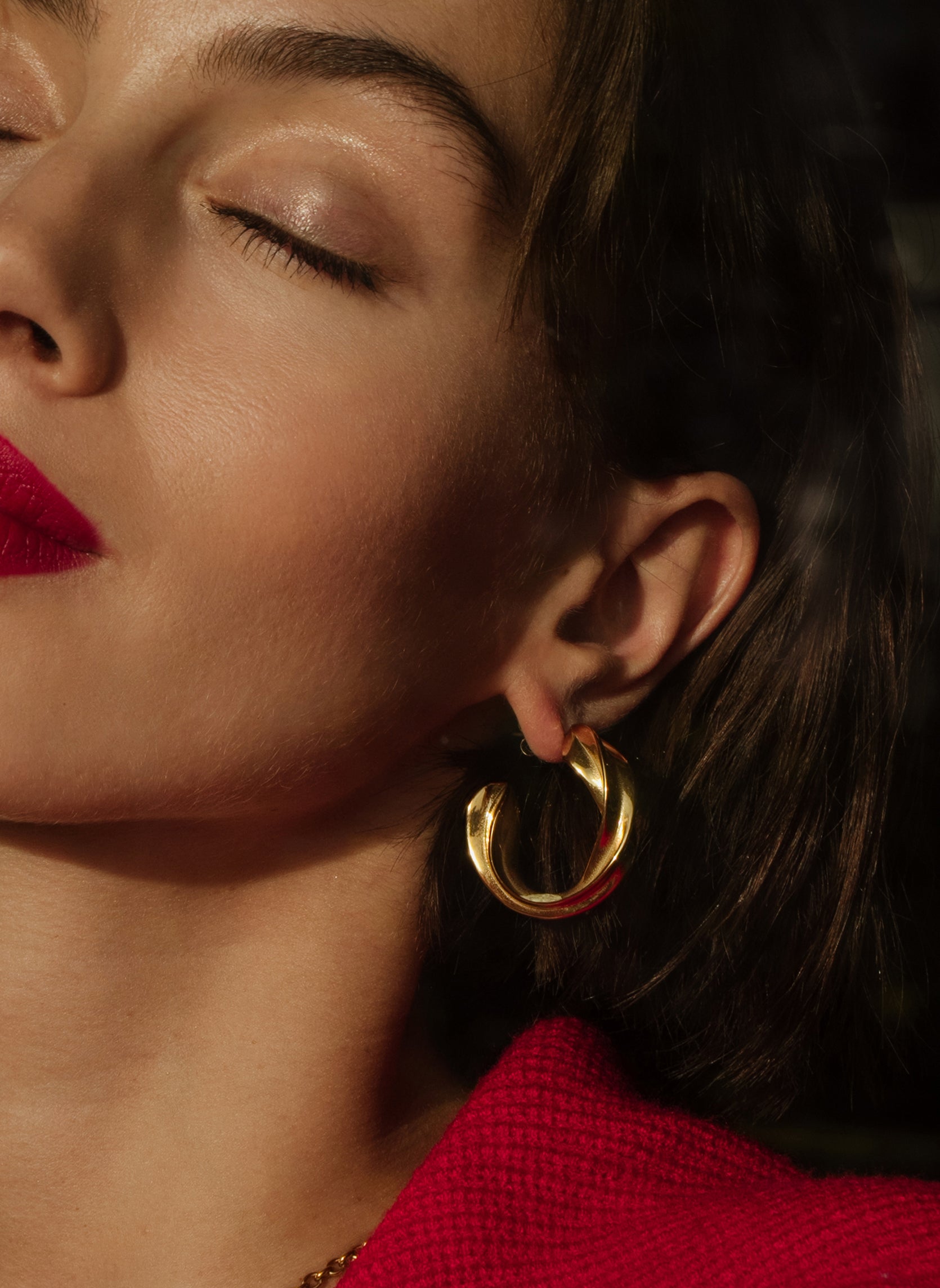 Boucles d'oreilles pendantes Elisabeth