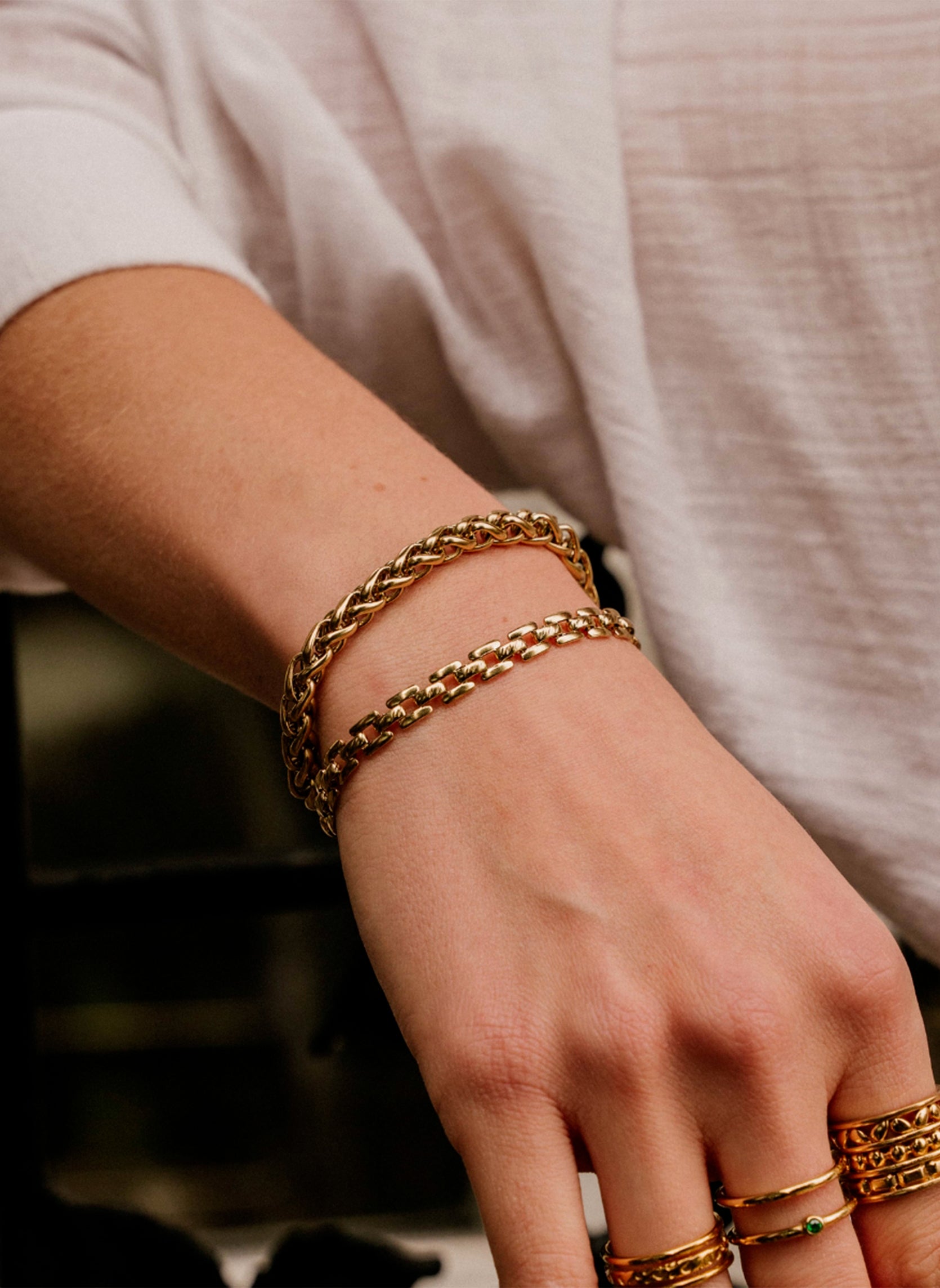 Justine chain bracelet