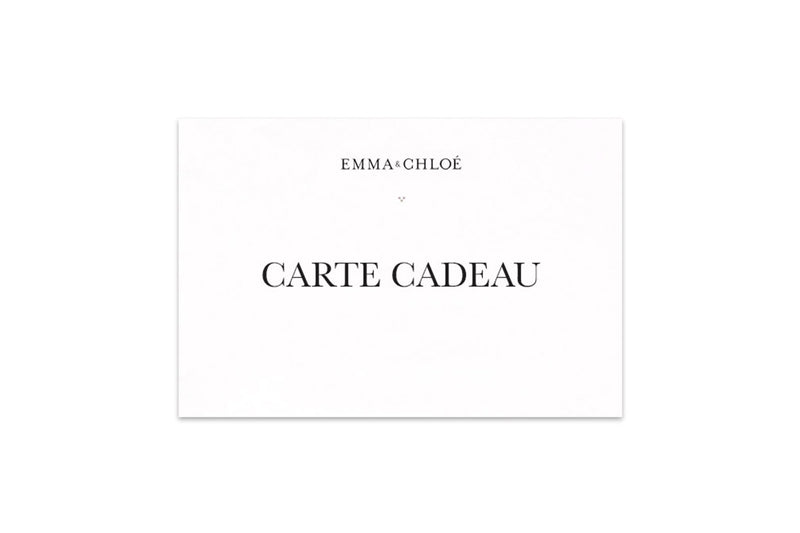 Carte Cadeau | Emma&Chloé