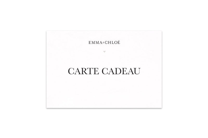 Carte Cadeau | Emma&Chloé